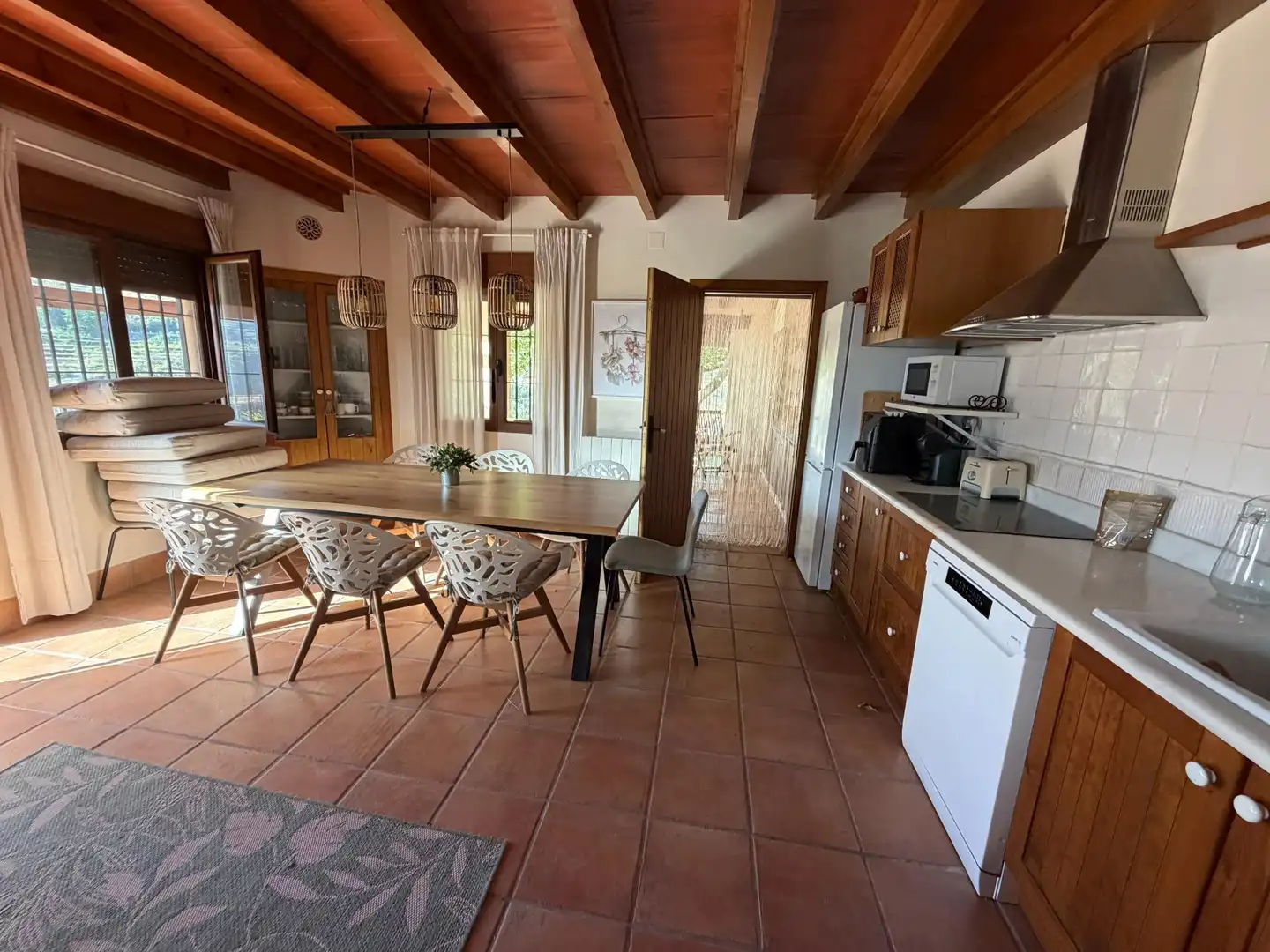 Cocina de Casa o chalet en venta en Penàguila con Calefacción, Jardín privado y Terraza
