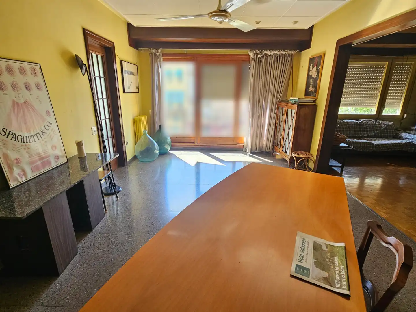 Dining room of Flat for sale in Sabadell  with Heating, Storage room and Oven