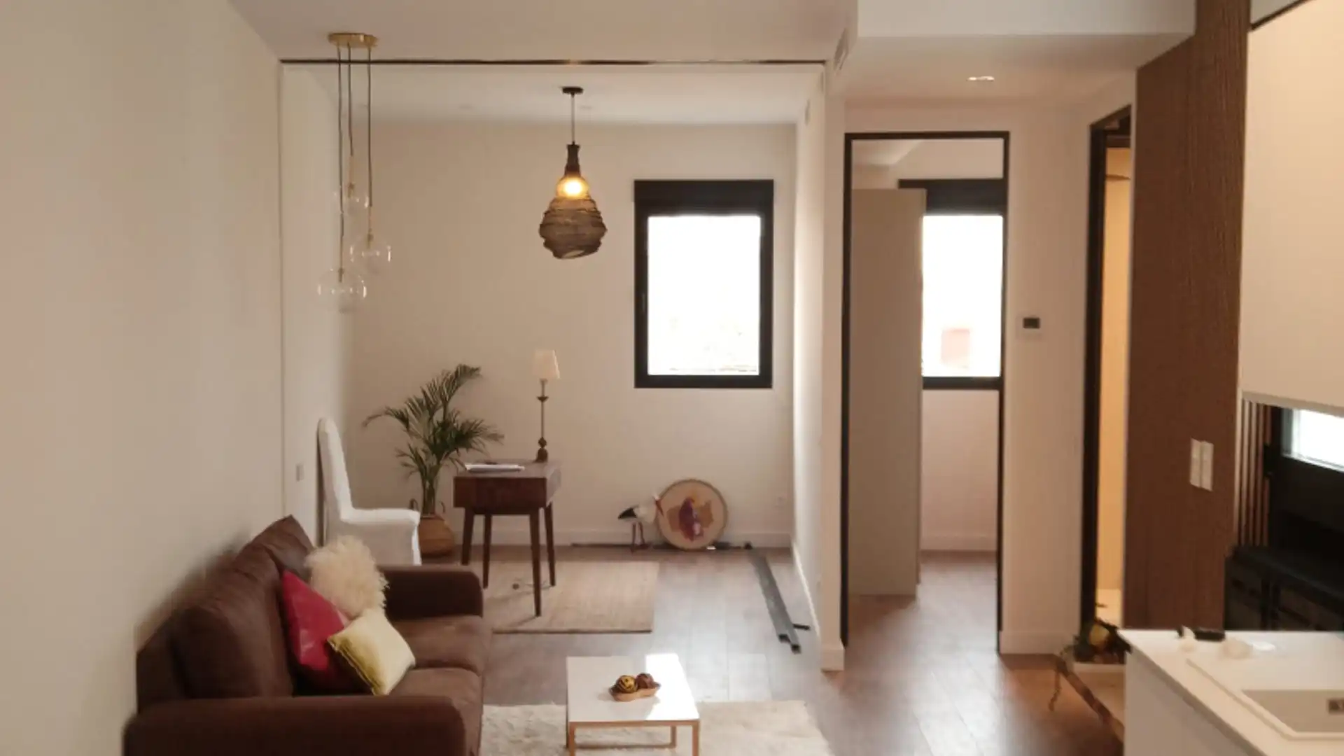 Sala de estar de Piso en venta en  Madrid Capital con Aire acondicionado, Horno y Lavadora
