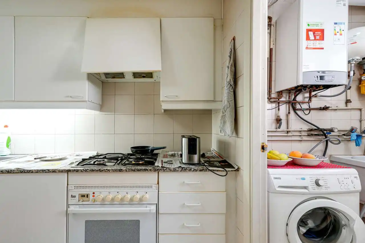Kitchen of Detached homes for sale in Barcelona  with Air Conditioner, Heating and Terrace