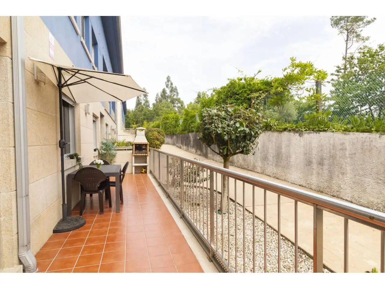 Terrace of Flat for sale in Teo  with Heating, Terrace and Furnished