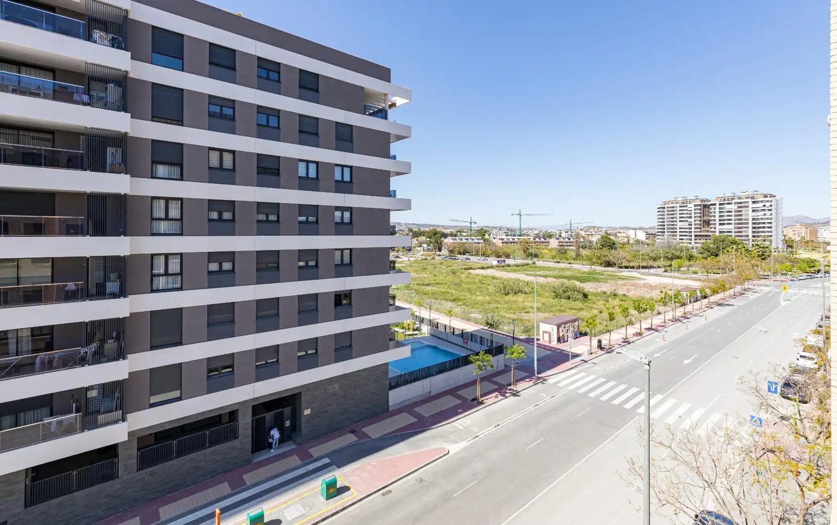 Vista exterior de Pis en venda en Murcia amb Aire condicionat, Traster i Balcó
