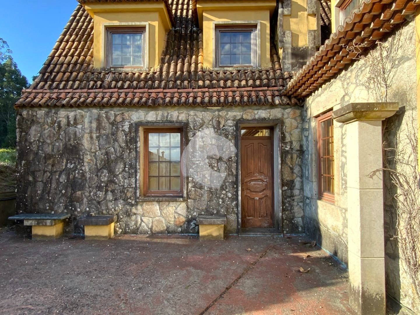 Exterior view of Single-family semi-detached for sale in Tomiño  with Private garden