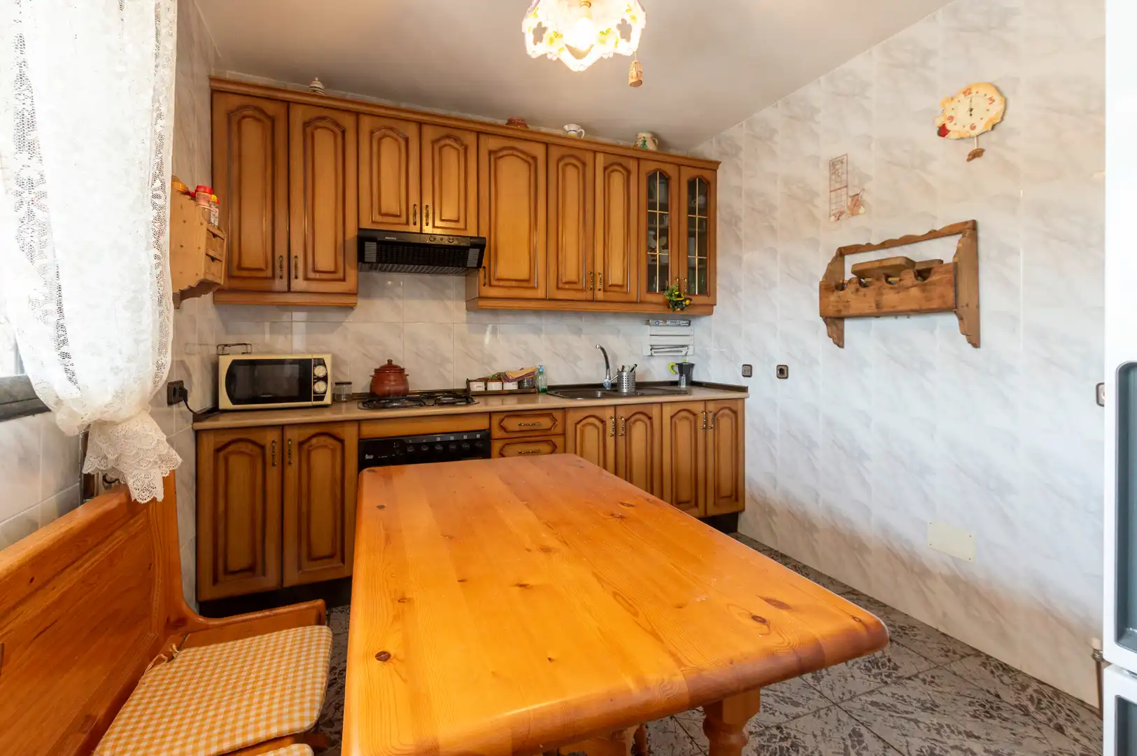 Cocina de Casa o chalet en venta en Hontoba con Calefacción, Jardín privado y Terraza