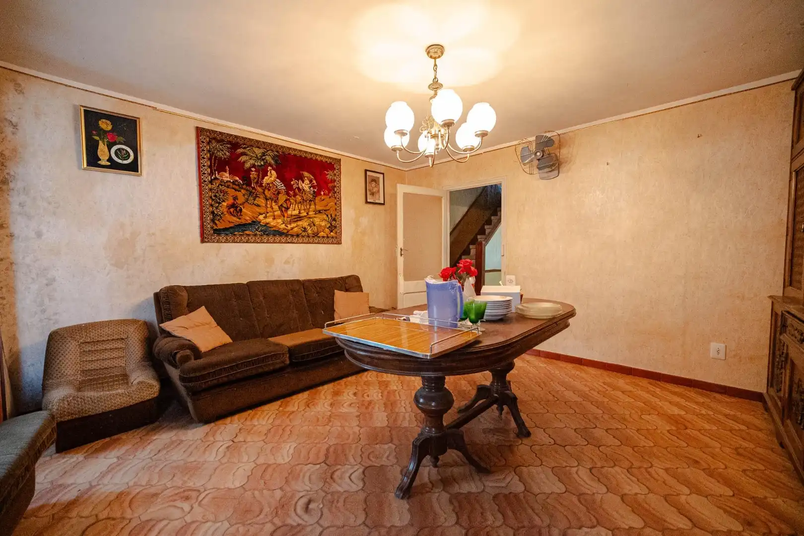 Sala d'estar de Casa o xalet en venda en Nonaspe