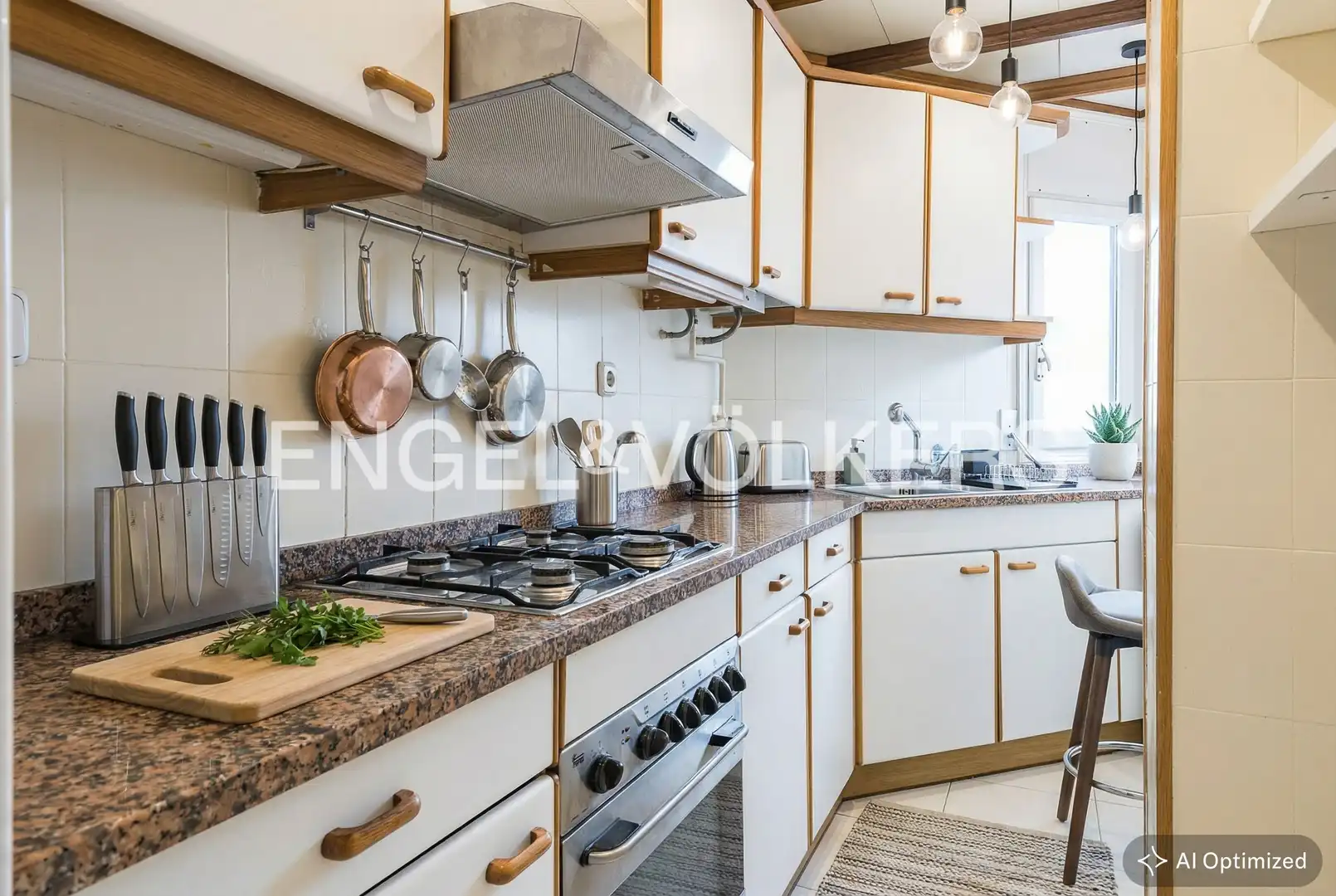 Cocina de Piso en venta en Barcelona con Aire acondicionado, Calefacción y Parquet