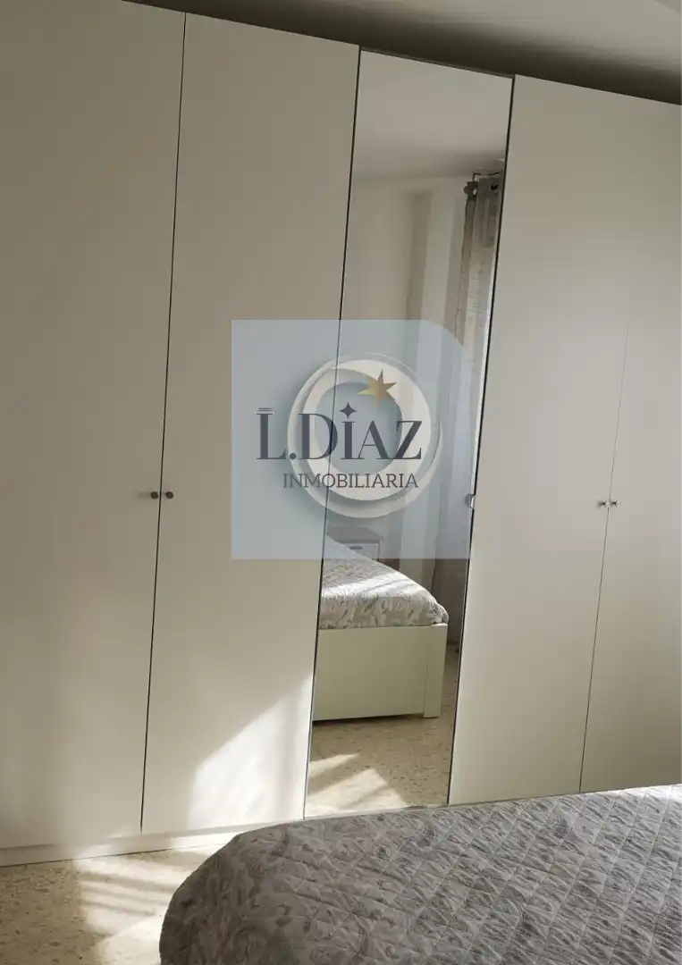 Bedroom of Flat for sale in Málaga  with Heating, Terrace and Furnished