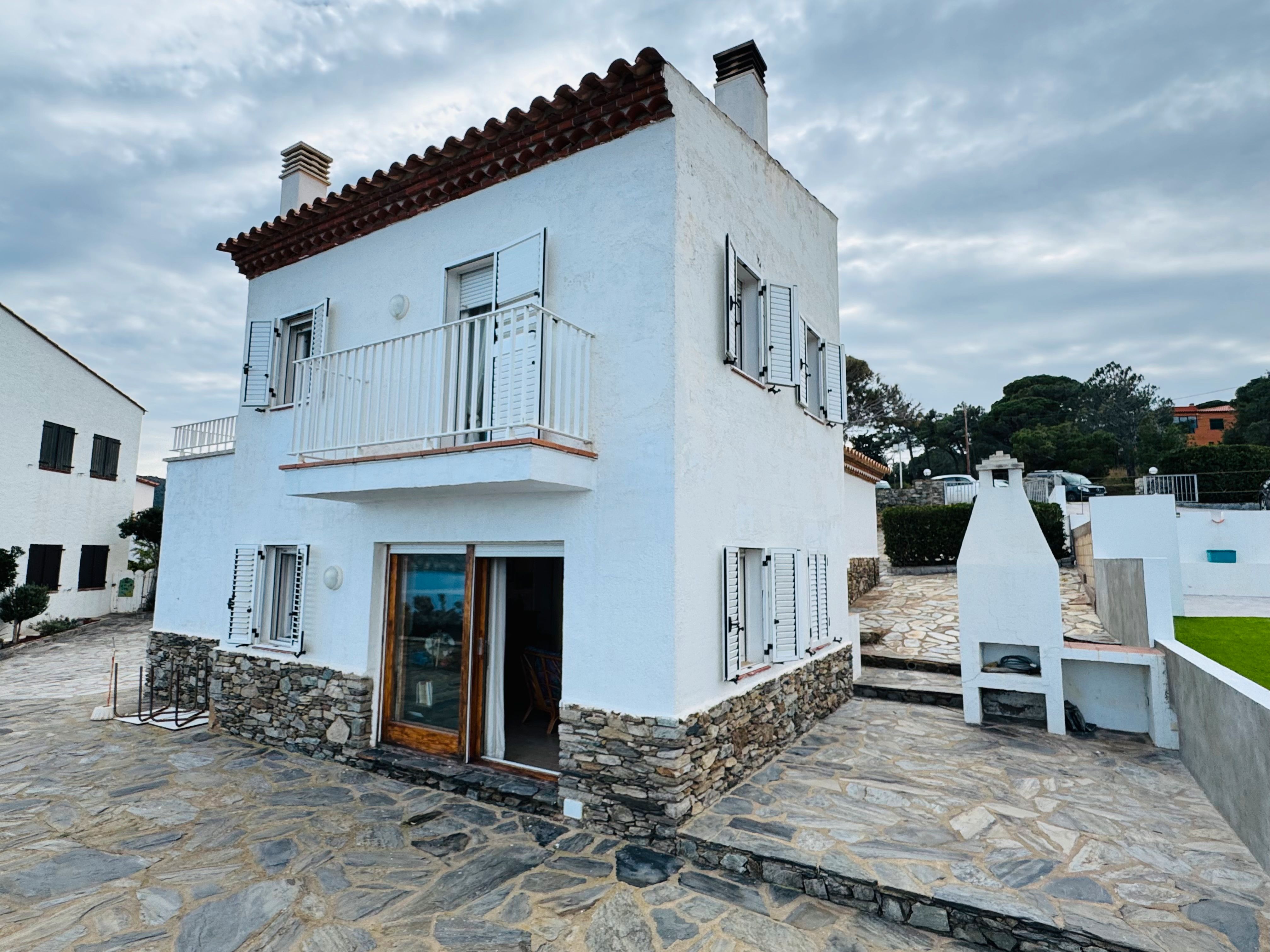 Vista exterior de Casa o chalet en venta en El Port de la Selva con Calefacción, Jardín privado y Terraza