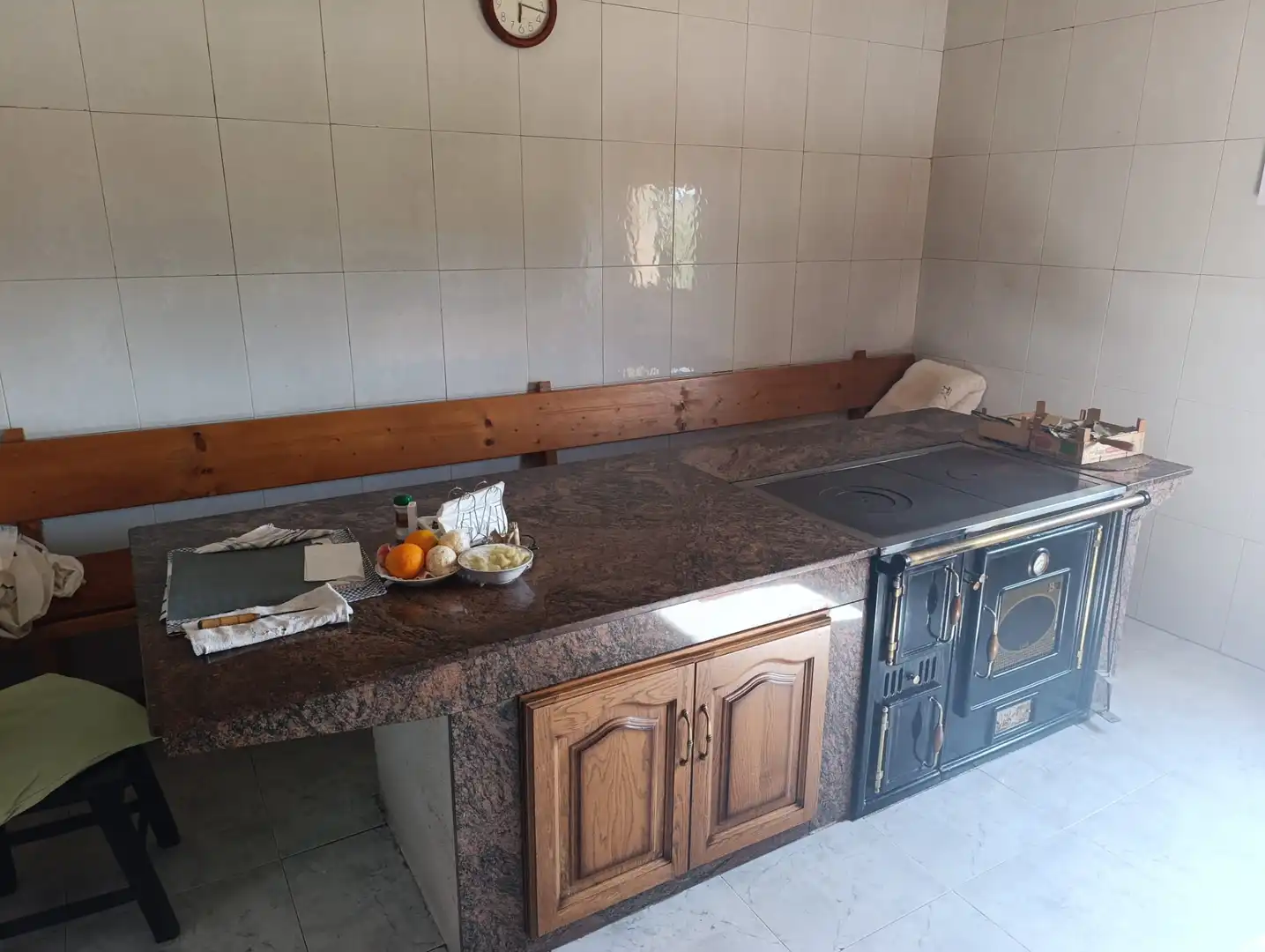 Cocina de Casa o chalet en venta en O Saviñao  con Jardín privado, Amueblado y Balcón