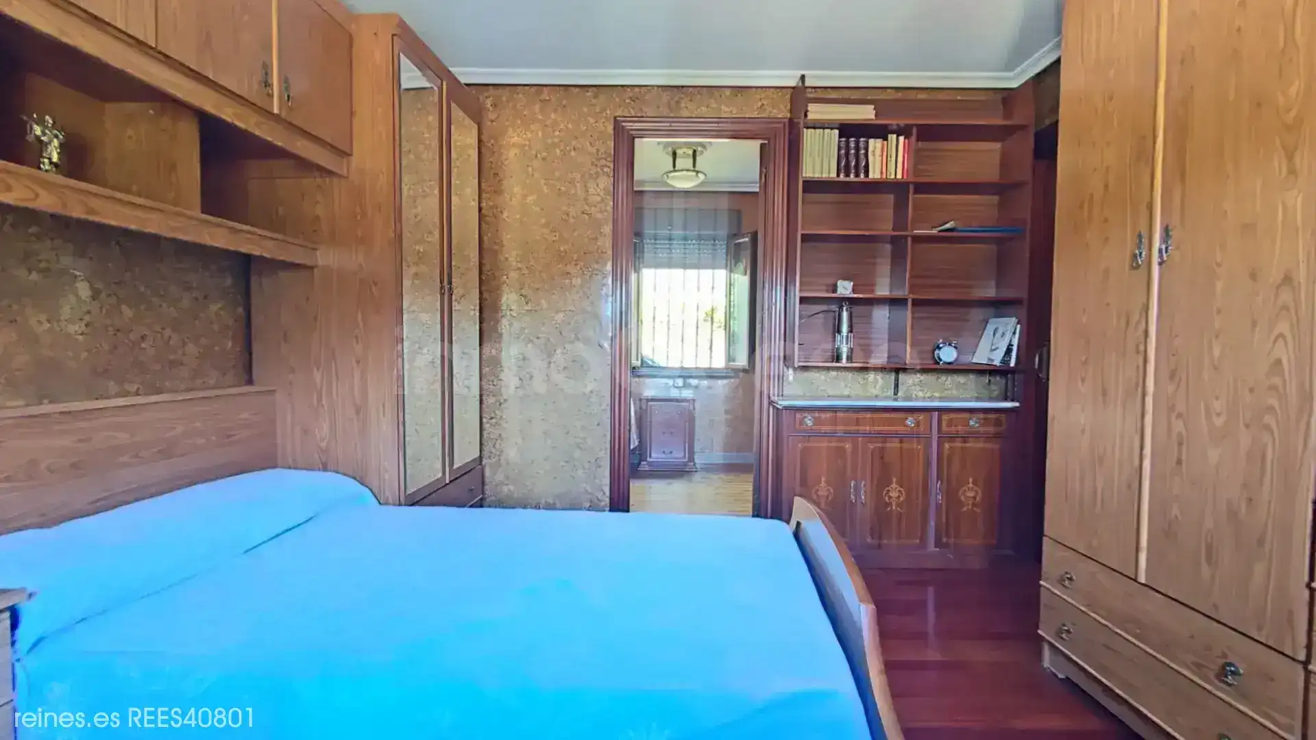 Bedroom of Houses for sale in Mieres (Asturias)  with Heating, Terrace and Furnished