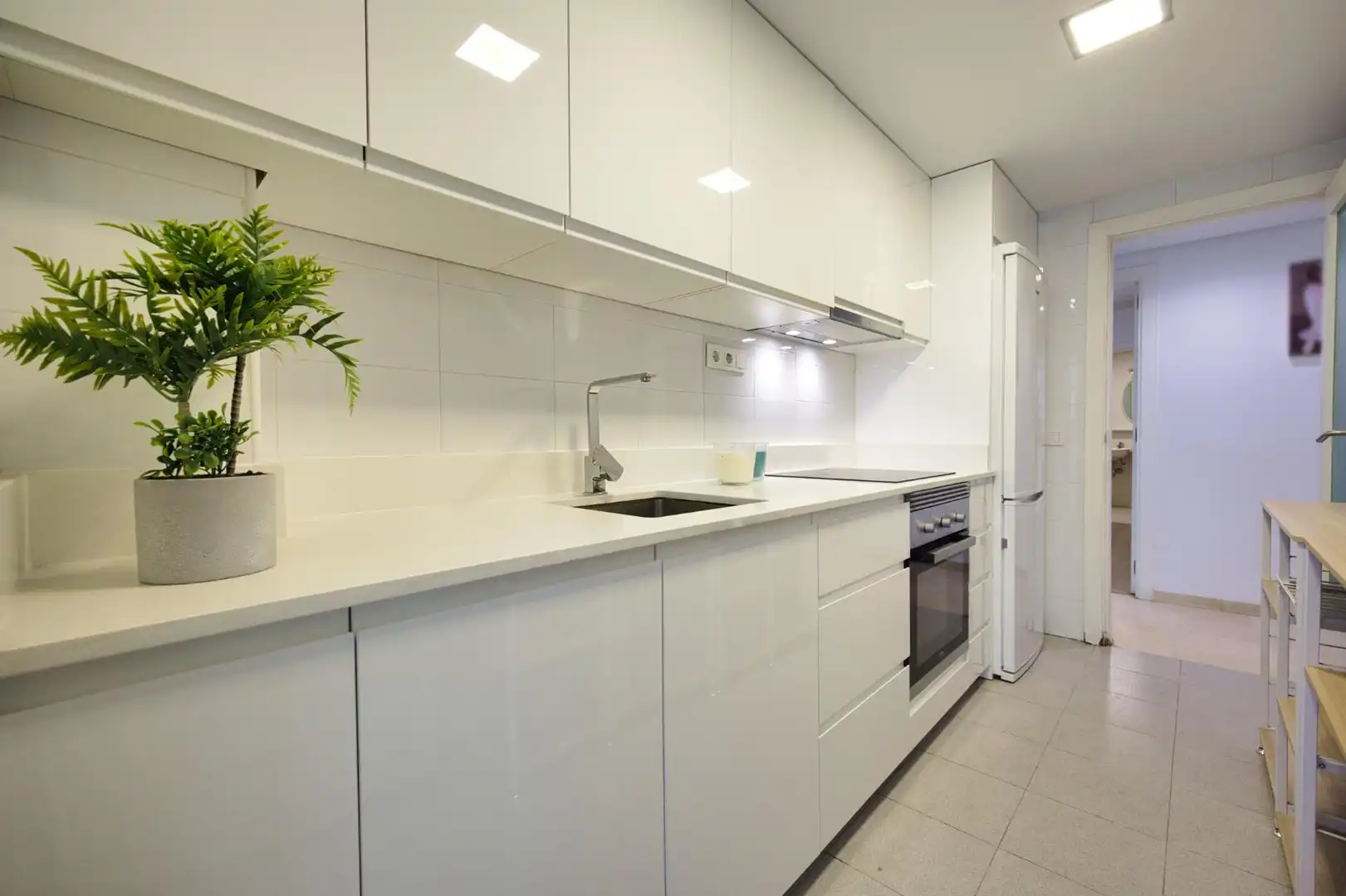 Cocina de Piso en venta en Alicante / Alacant con Aire acondicionado