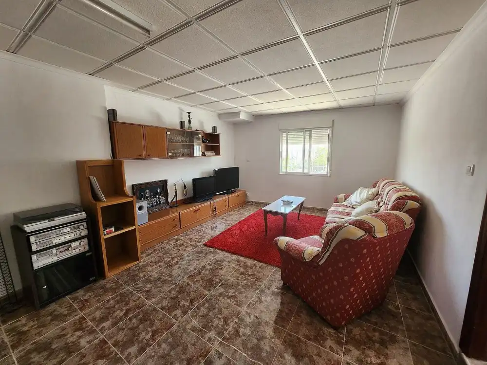 Living room of Houses for sale in Villena  with Furnished
