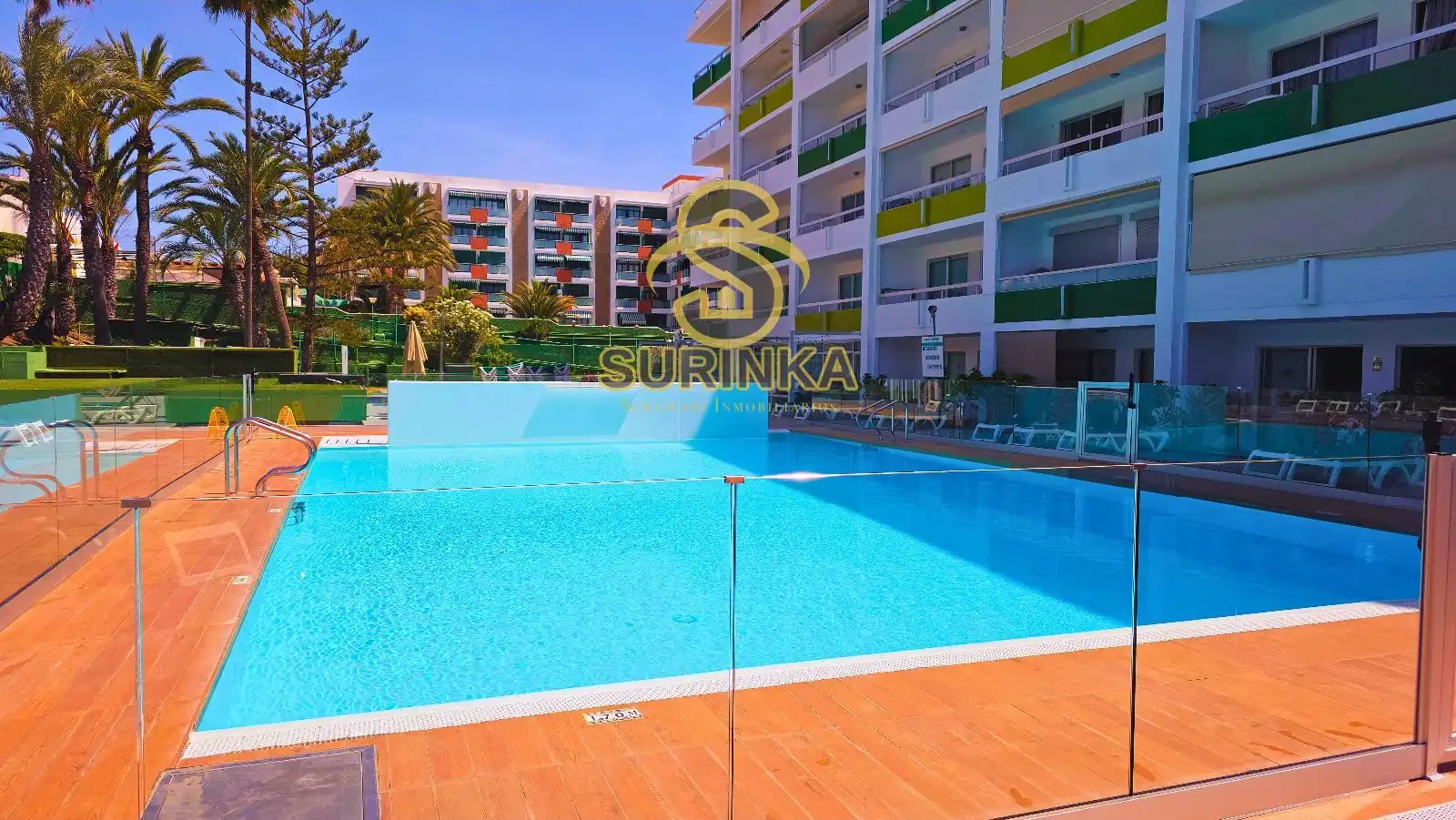 Piscina de Apartamento en venta en San Bartolomé de Tirajana con Terraza, Piscina y Amueblado