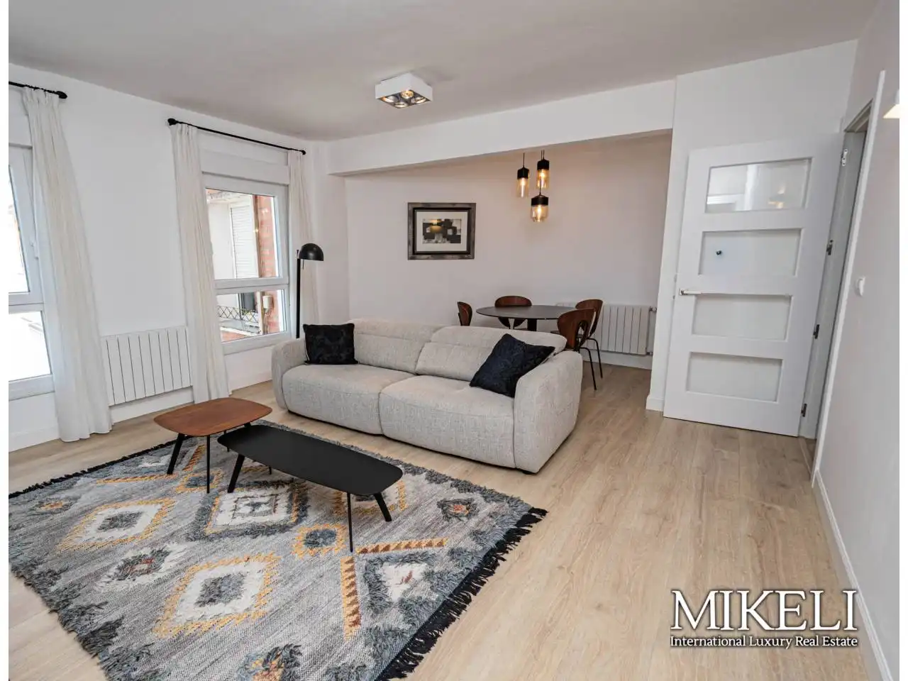 Wohnzimmer von Wohnung zur Miete in Santander mit Heizung und Möbliert
