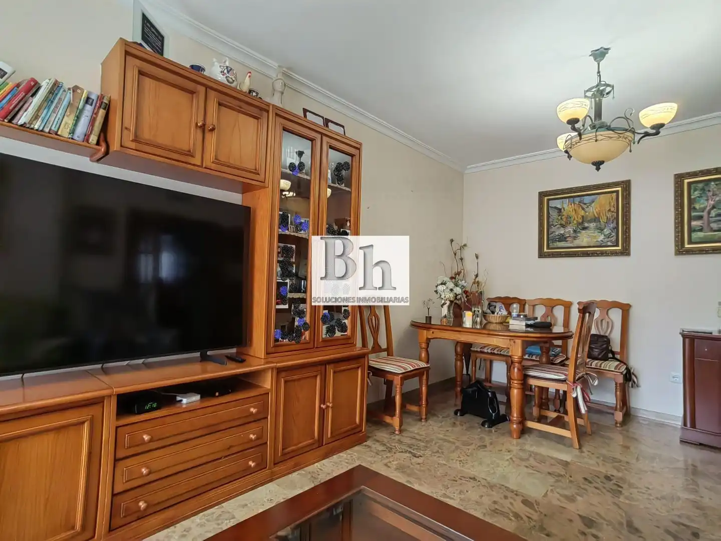 Sala d'estar de Pis en venda en Málaga amb Aire condicionat, Jardí privat i Terrassa