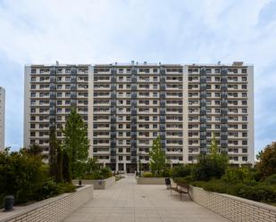 Exterior view of Flat for sale in  Madrid Capital  with Air Conditioner, Heating and Storage room