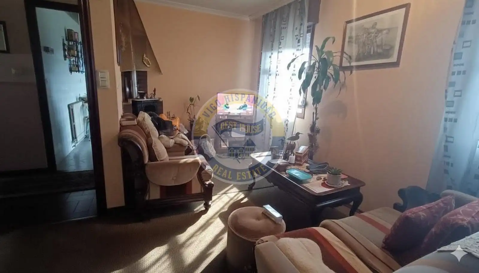 Living room of Houses for sale in Vigo   with Private garden