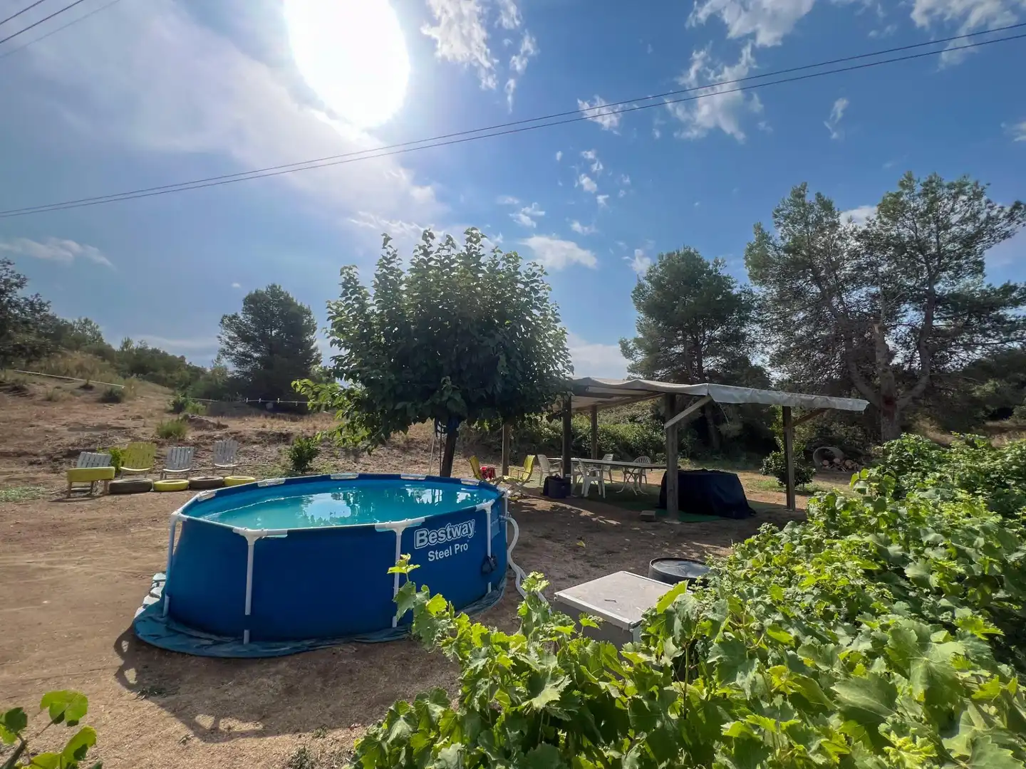 Piscina de Finca rústica en venda en Les Borges del Camp amb Jardí privat, Traster i Piscina