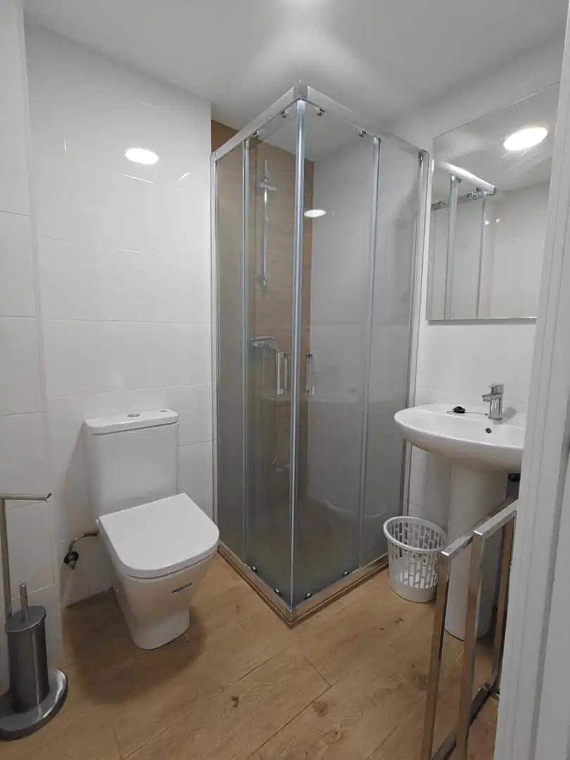 Badezimmer von Wohnung zur untervermieten in Granada mit Möbliert und Balkon
