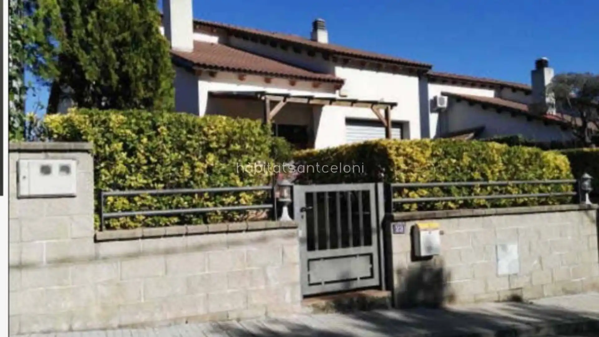 Vista exterior de Casa o xalet en venda en Sant Pere de Vilamajor amb Jardí privat i Piscina