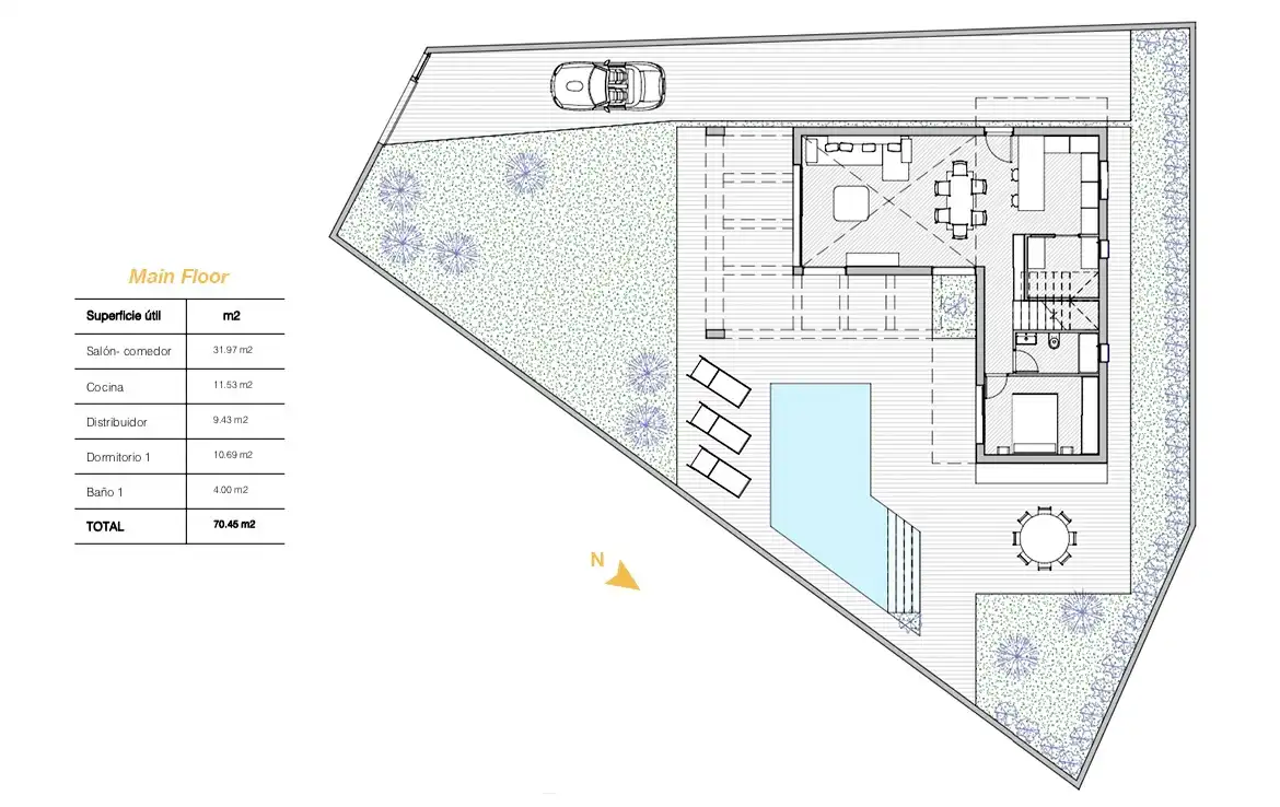 Casa o chalet en venta en Rojales con Aire acondicionado, Jardín privado y Terraza