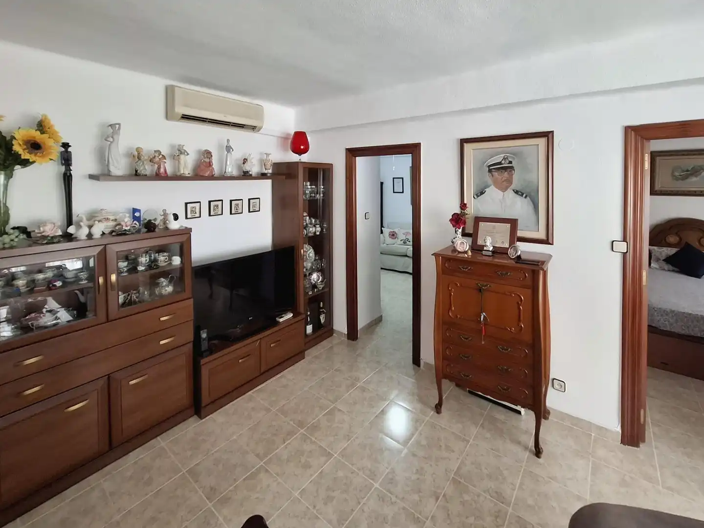 Wohnzimmer von Wohnung zum Verkauf in Cartagena mit Klimaanlage und Heizung