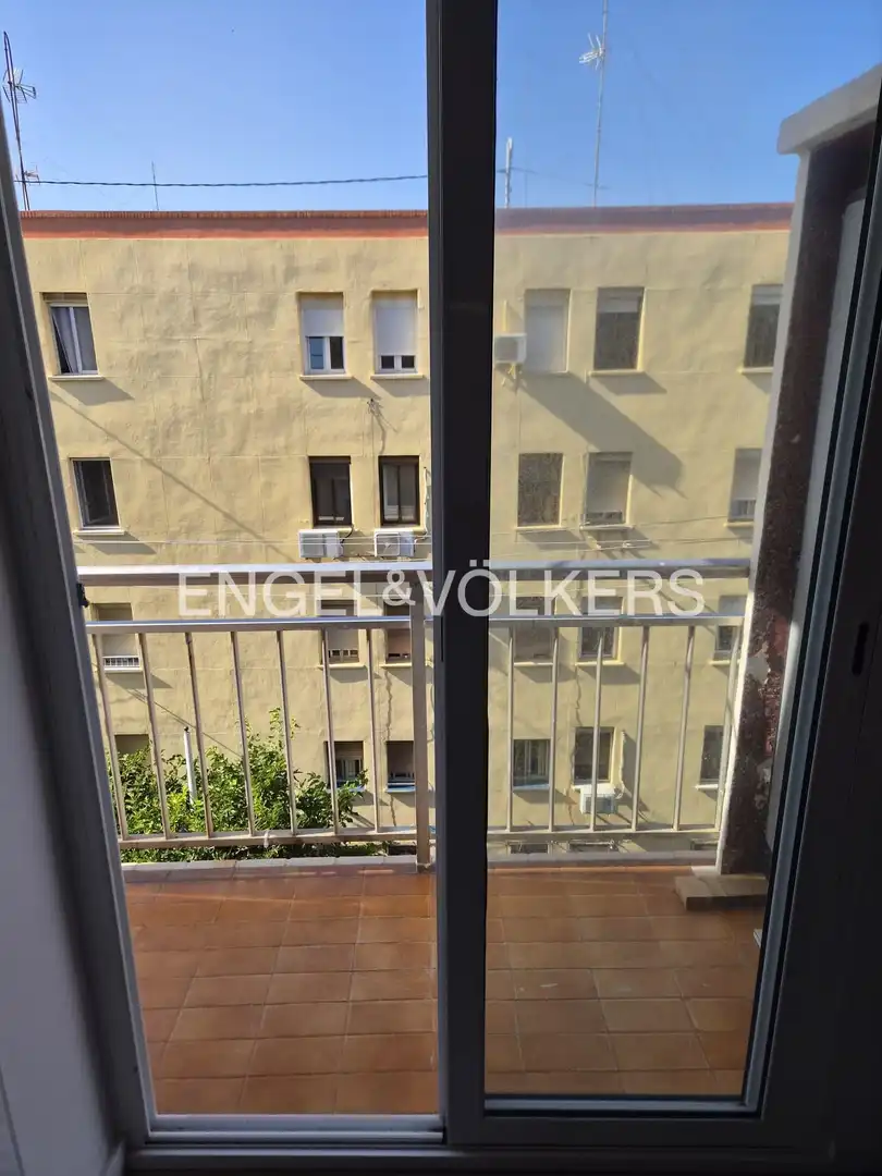 Terrasse von Wohnung zur Miete in Valencia mit Klimaanlage, Heizung und Parkett