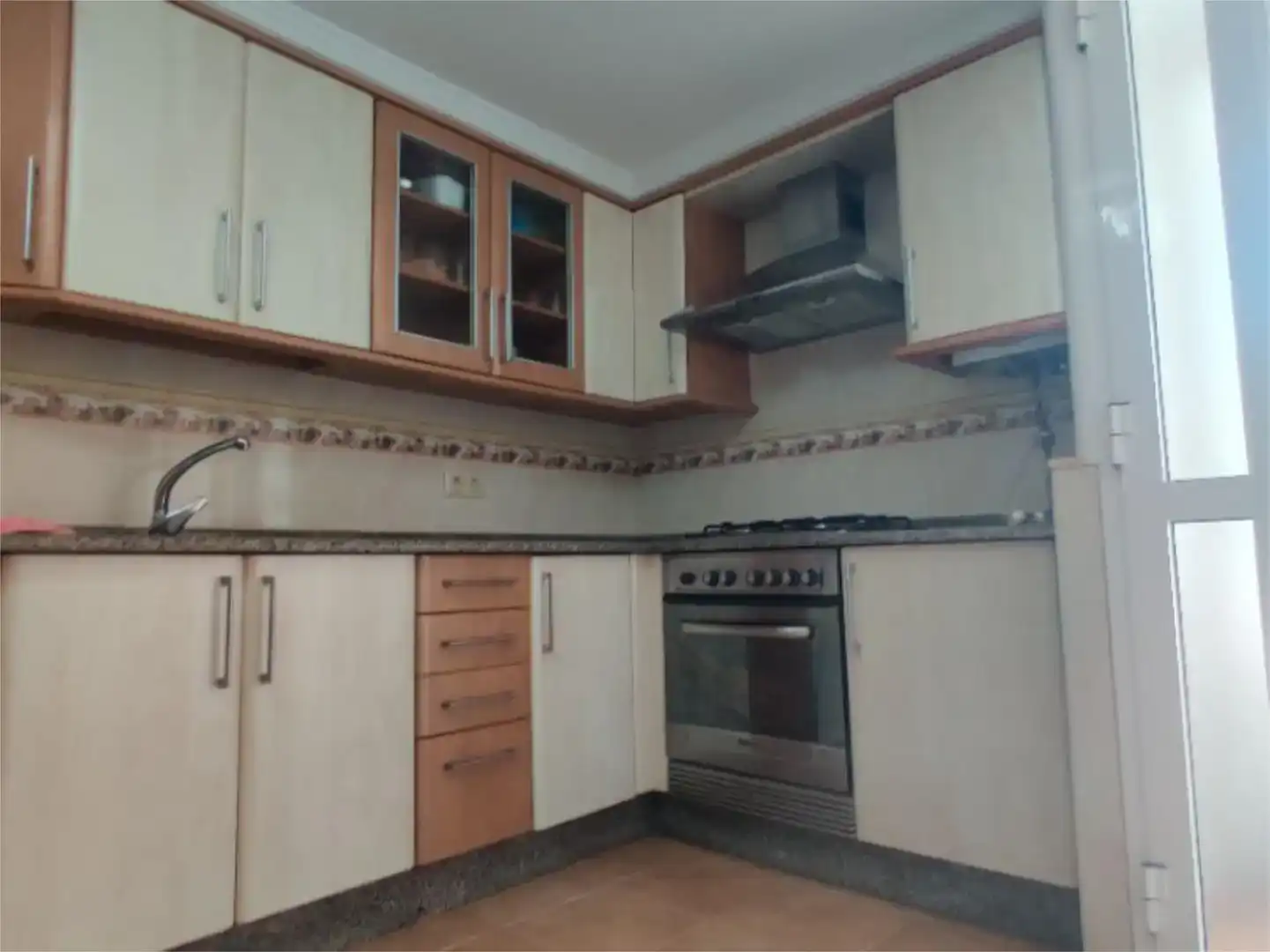 Kitchen of Flat for rent in Moaña  with Balcony
