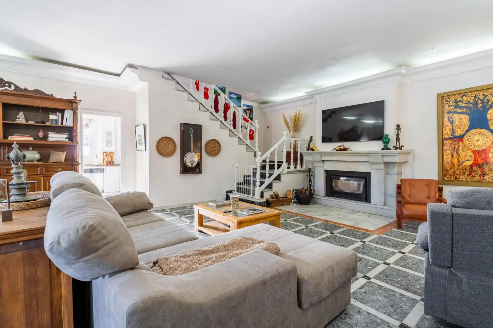 Living room of Houses for sale in Jerez de la Frontera  with Private garden, Swimming Pool and Balcony