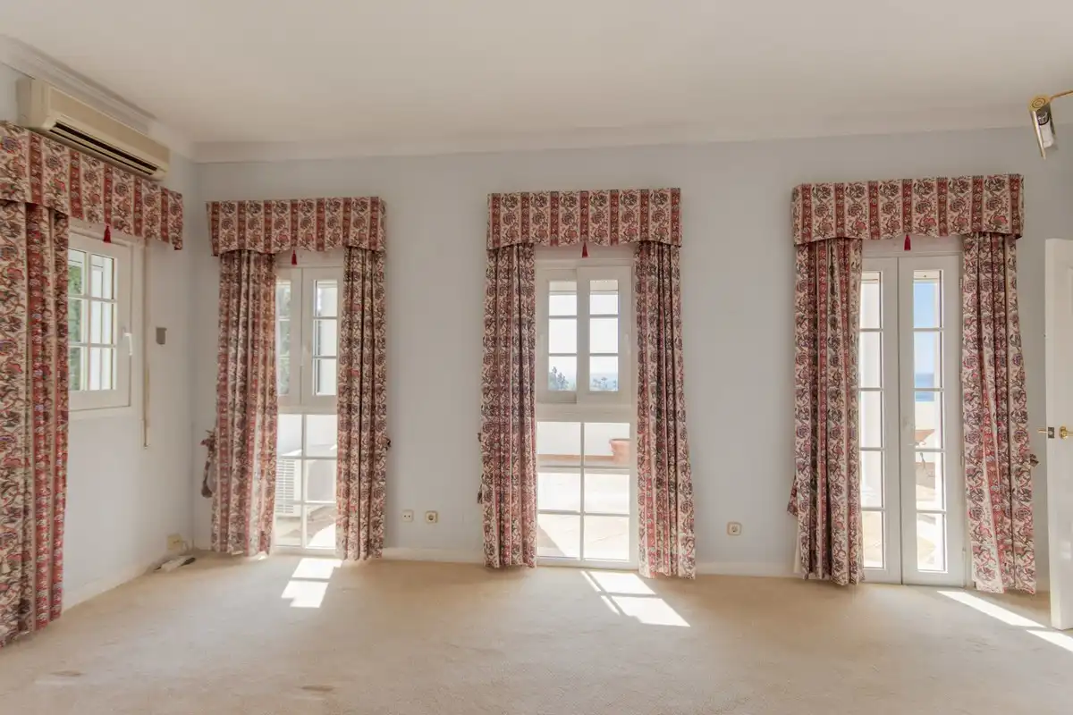 Living room of Houses for sale in Benalmádena  with Air Conditioner, Private garden and Terrace