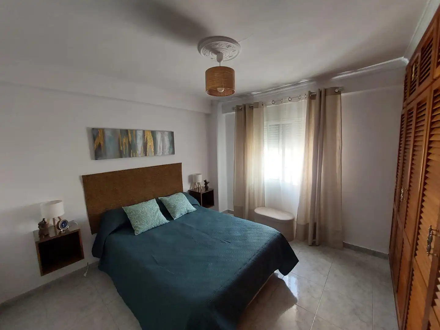 Bedroom of Flat for rent in Málaga  with Furnished and Washing machine