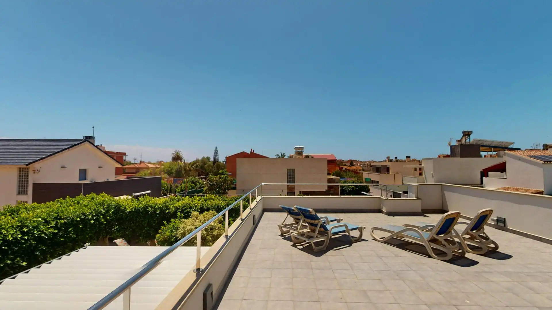 Terrasse von Haus oder Chalet zum Verkauf in Águilas mit Klimaanlage, Privatgarten und Terrasse