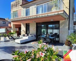 Terrace of House or chalet for sale in Pontevedra Capital   with Air Conditioner, Heating and Private garden