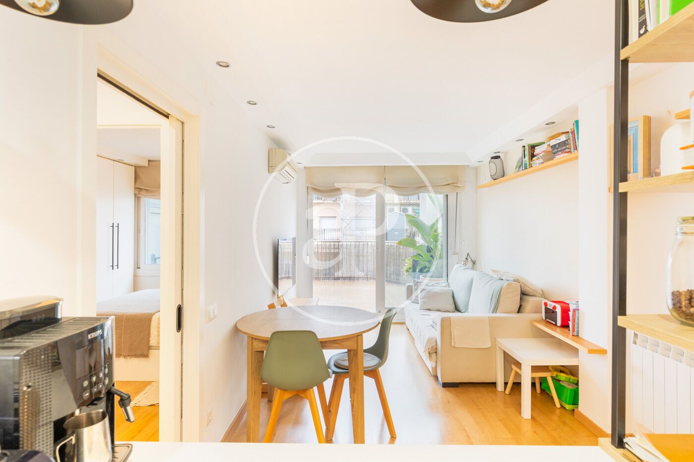 Exterior view of Flat for sale in Sant Cugat del Vallès  with Air Conditioner, Heating and Terrace