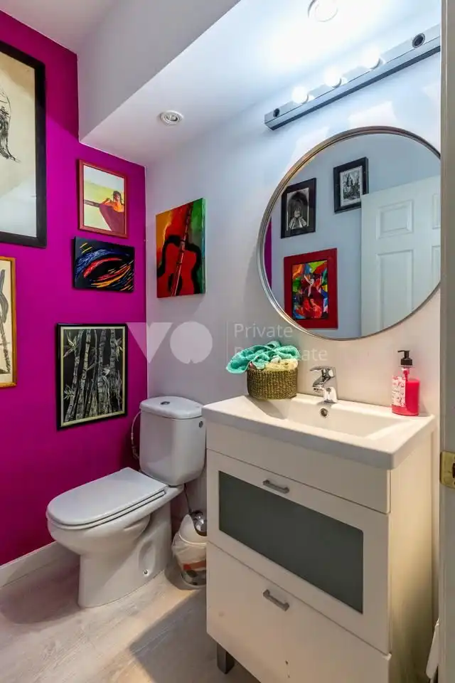 Bathroom of Houses for sale in Villanueva de la Cañada  with Heating, Private garden and Terrace