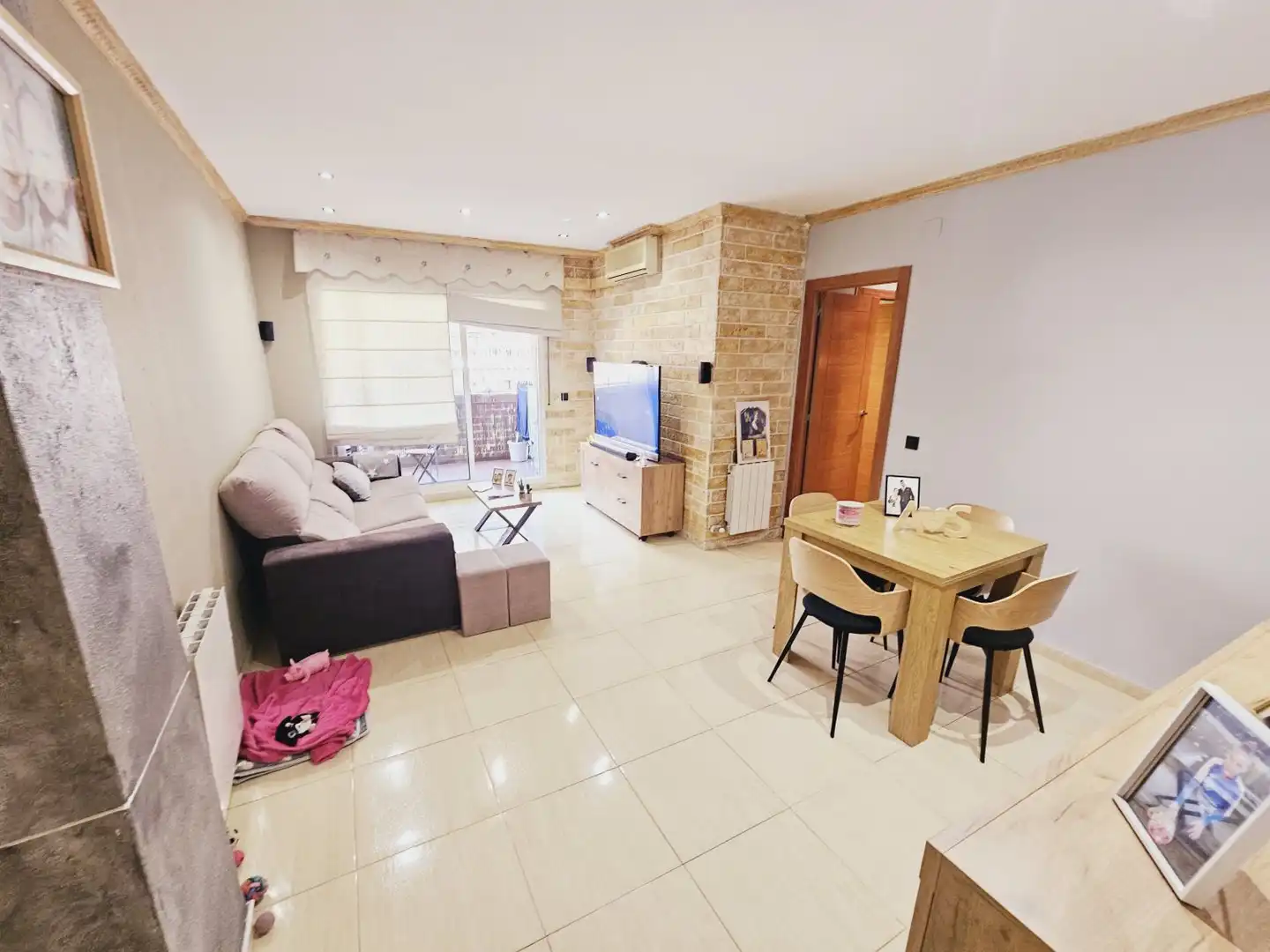 Sala de estar de Piso en venta en El Vendrell con Aire acondicionado, Calefacción y Balcón