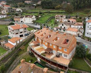 Exterior view of Single-family semi-detached for sale in Baiona  with Heating, Private garden and Terrace