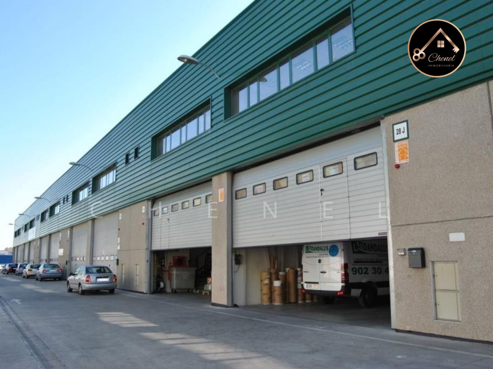 Exterior view of Industrial buildings to rent in  Madrid Capital