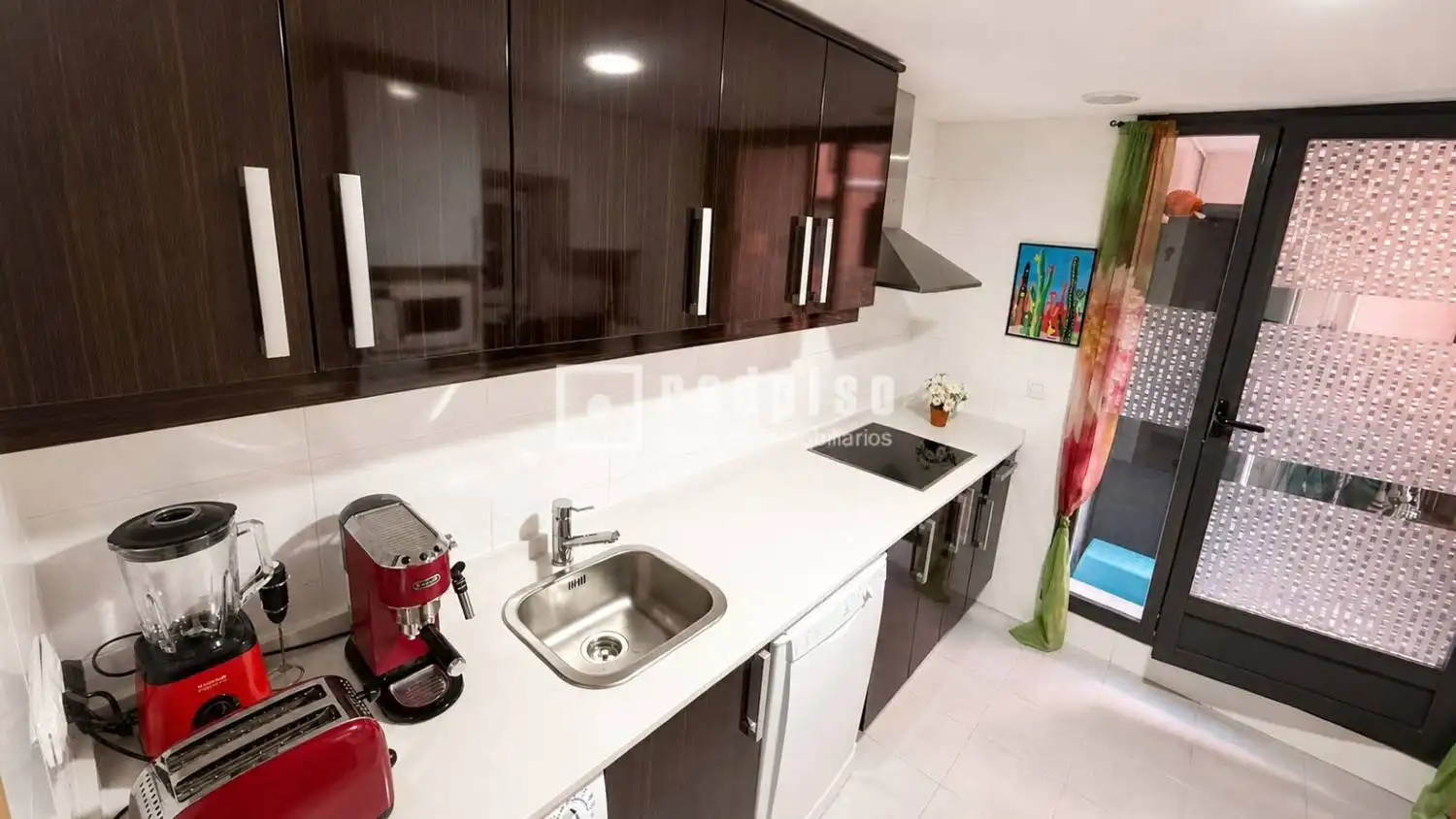 Kitchen of Flat for sale in Paracuellos de Jarama  with Air Conditioner, Heating and Private garden