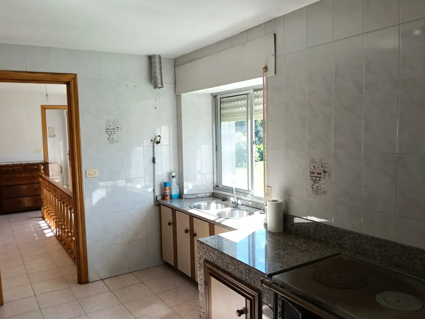 Küche von Haus oder Chalet zum Verkauf in Curtis mit Privatgarten