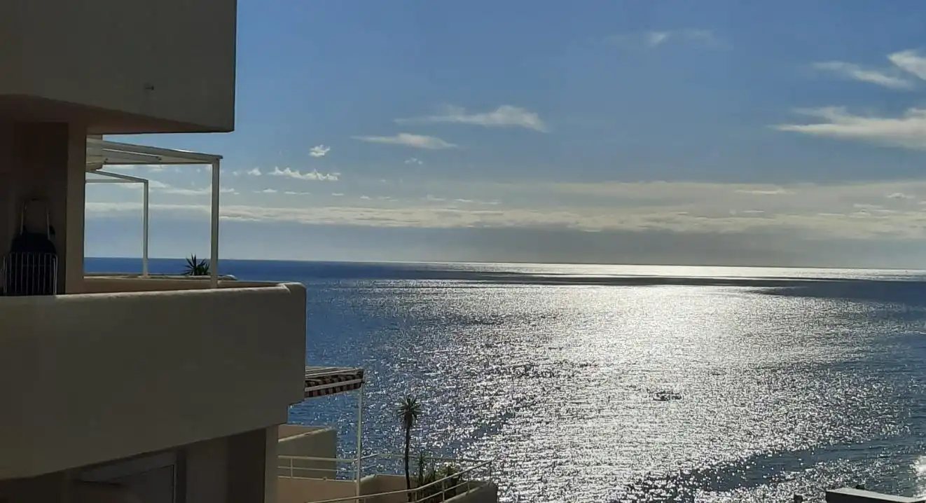 Vista exterior de Estudio en venta en Benalmádena con Aire acondicionado, Terraza y Amueblado