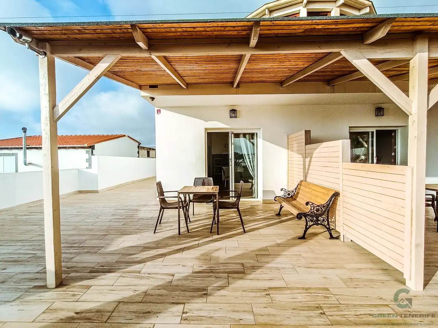 Terraza de Piso de alquiler en Guía de Isora con Terraza y Amueblado