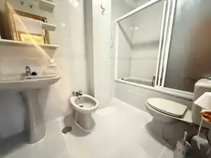Bathroom of Flat for sale in Palencia  with Heating, Parquet flooring and Storage room
