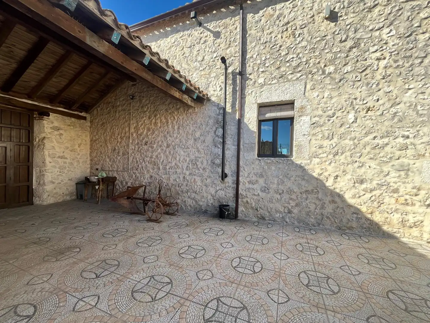 Terraza de Casa o chalet en venta en La Parrilla  con Calefacción, Amueblado y Alarma