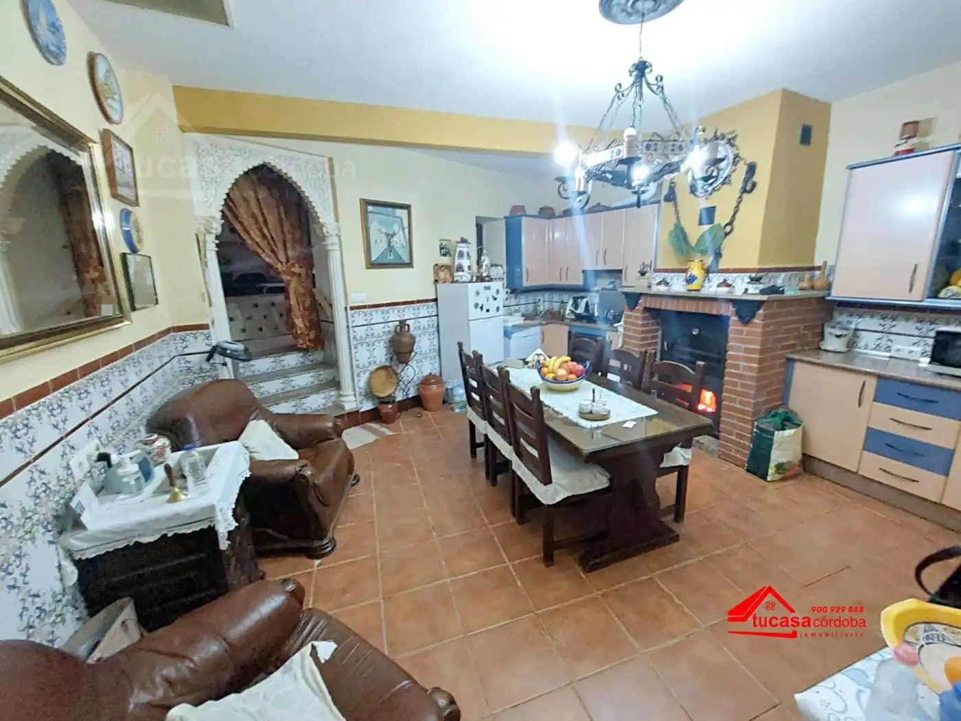 Cocina de Casa o chalet en venta en Villanueva del Rey con Piscina
