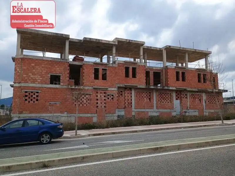 Vista exterior de Casa adosada en venta en Castalla