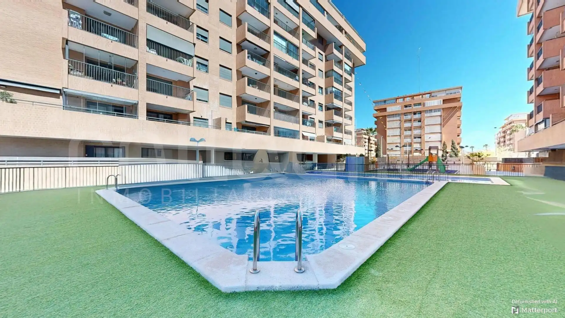 Piscina de Ático en venta en Alboraya con Aire acondicionado, Jardín privado y Terraza