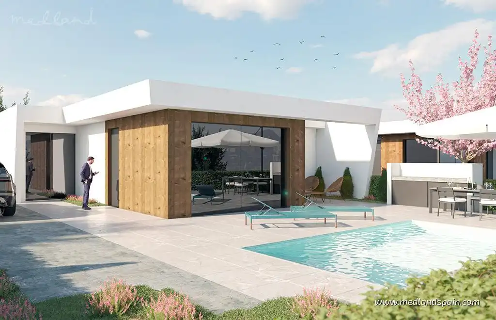Chalet con piscina en venta en Campo de Murcia, imagen 2