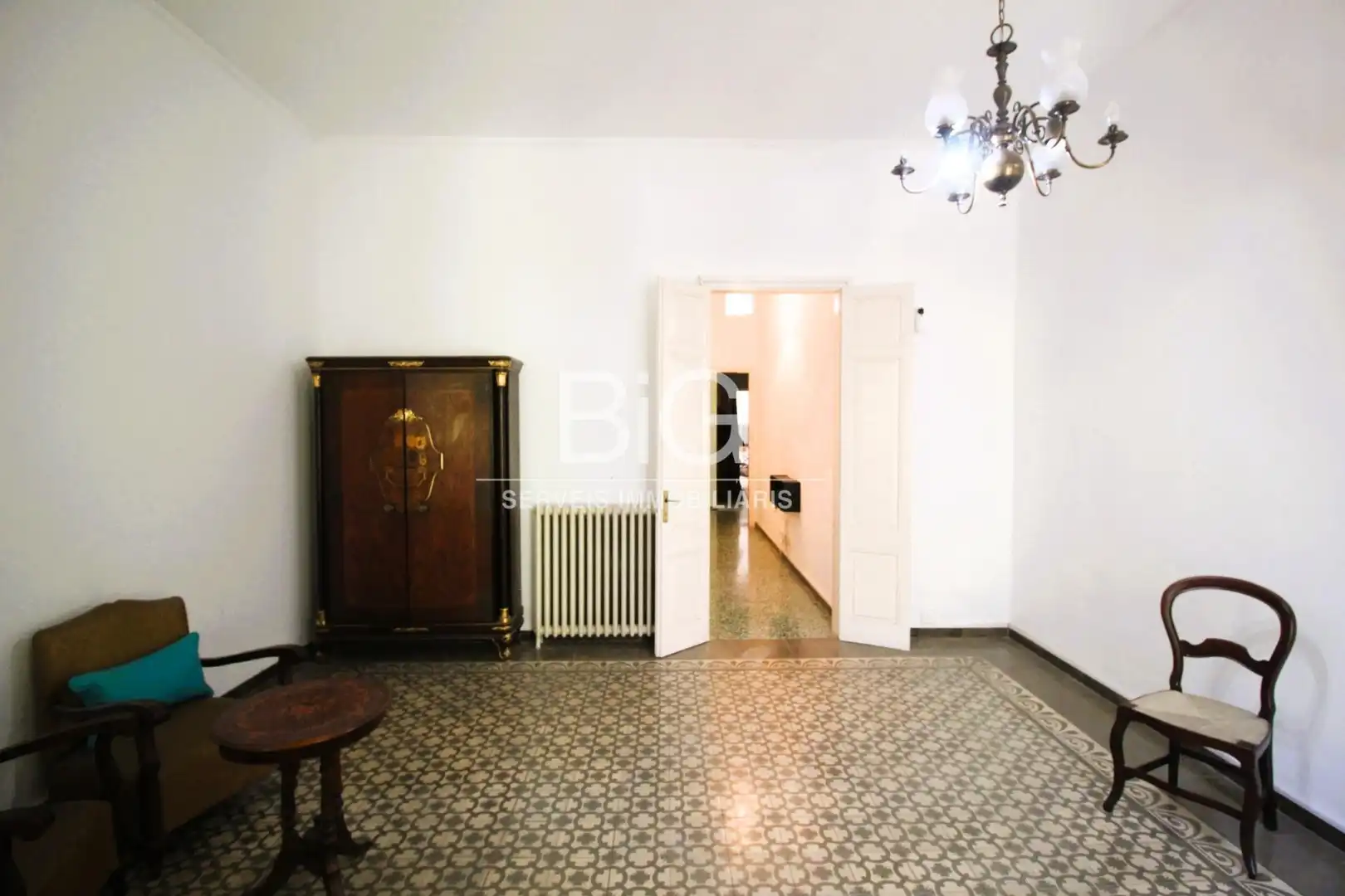 Sala de estar de Ático en venta en Mataró con Calefacción, Terraza y Trastero