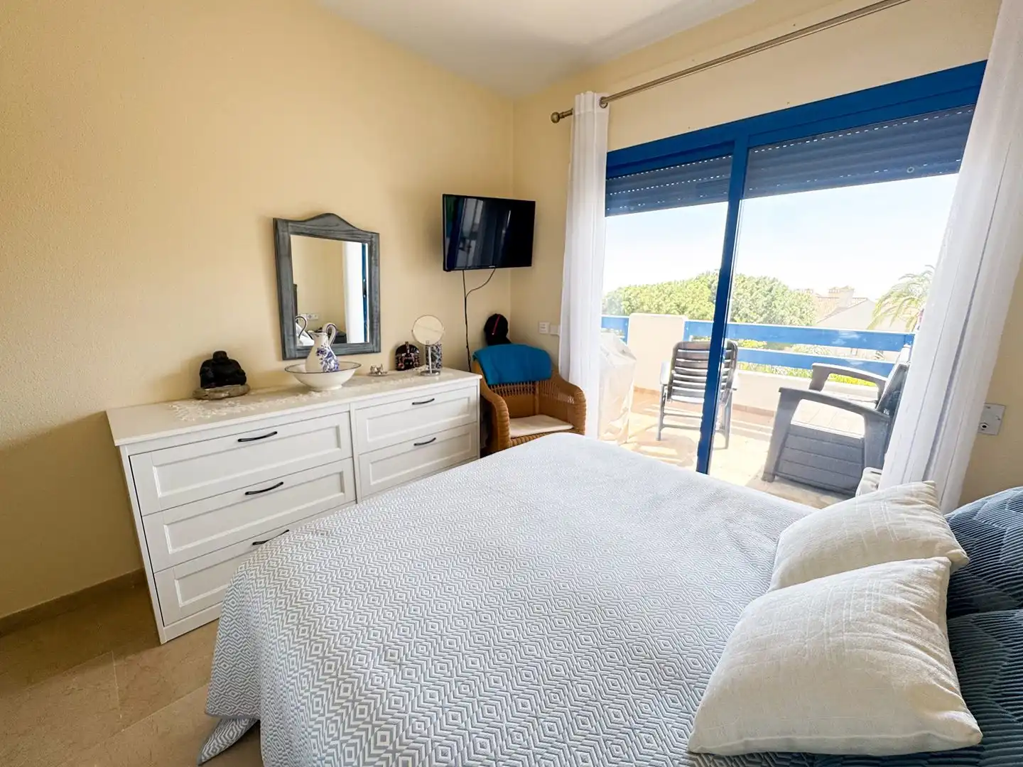 Bedroom of Apartments for sale in Manilva  with Air Conditioner, Heating and Terrace